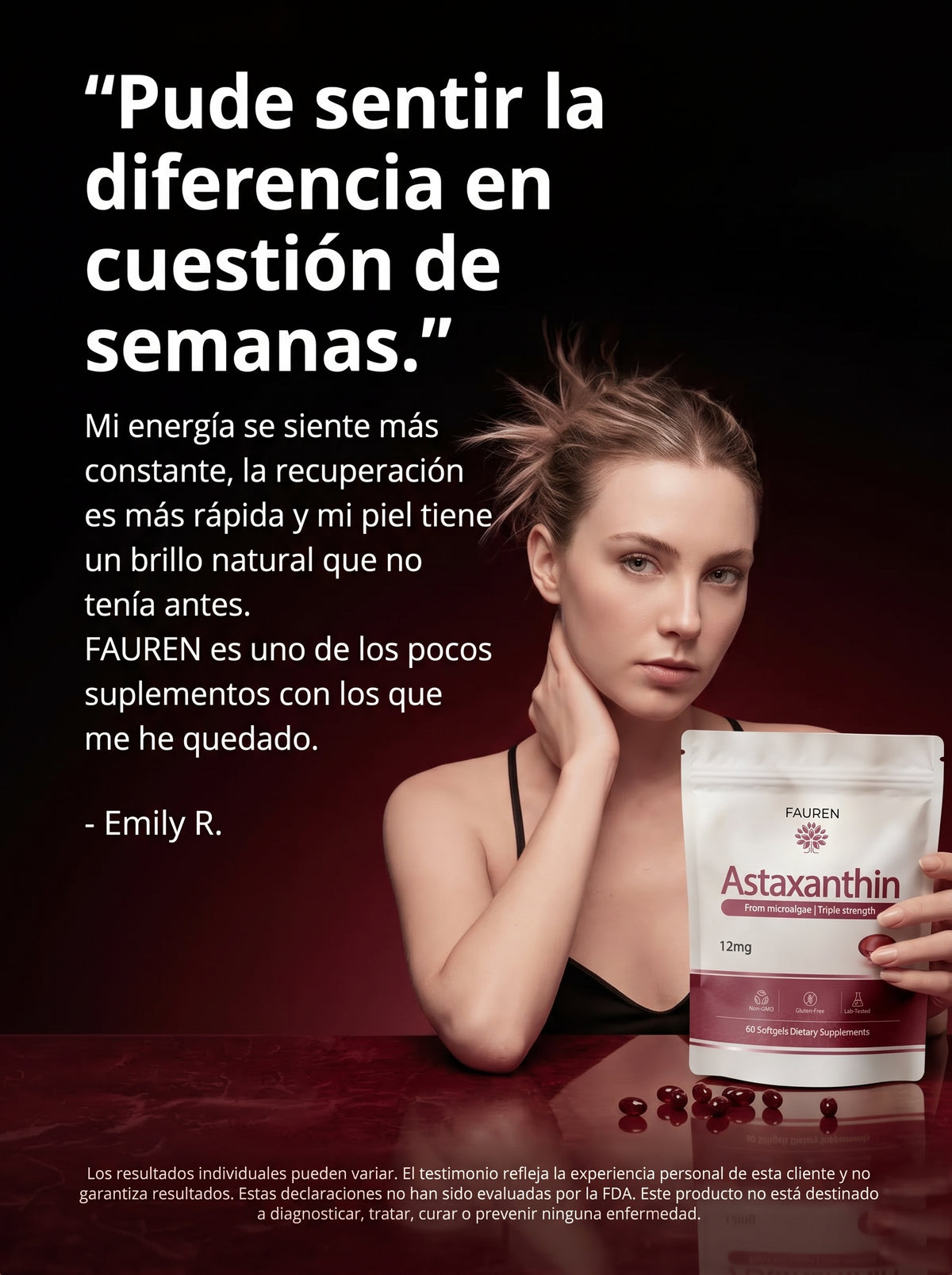 Astaxanthin Fauren – El antioxidante natural para tu bienestar integral