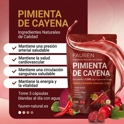 Cayenne Pepper Softgels Supplement