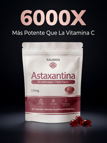 Astaxanthin Fauren – El antioxidante natural para tu bienestar integral