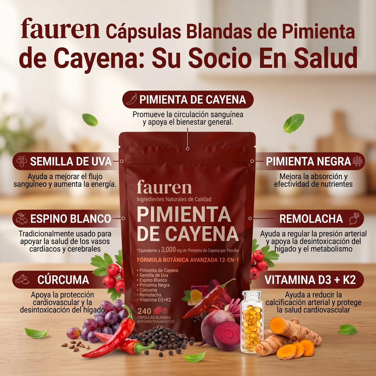 Cayenne Pepper Softgels Supplement