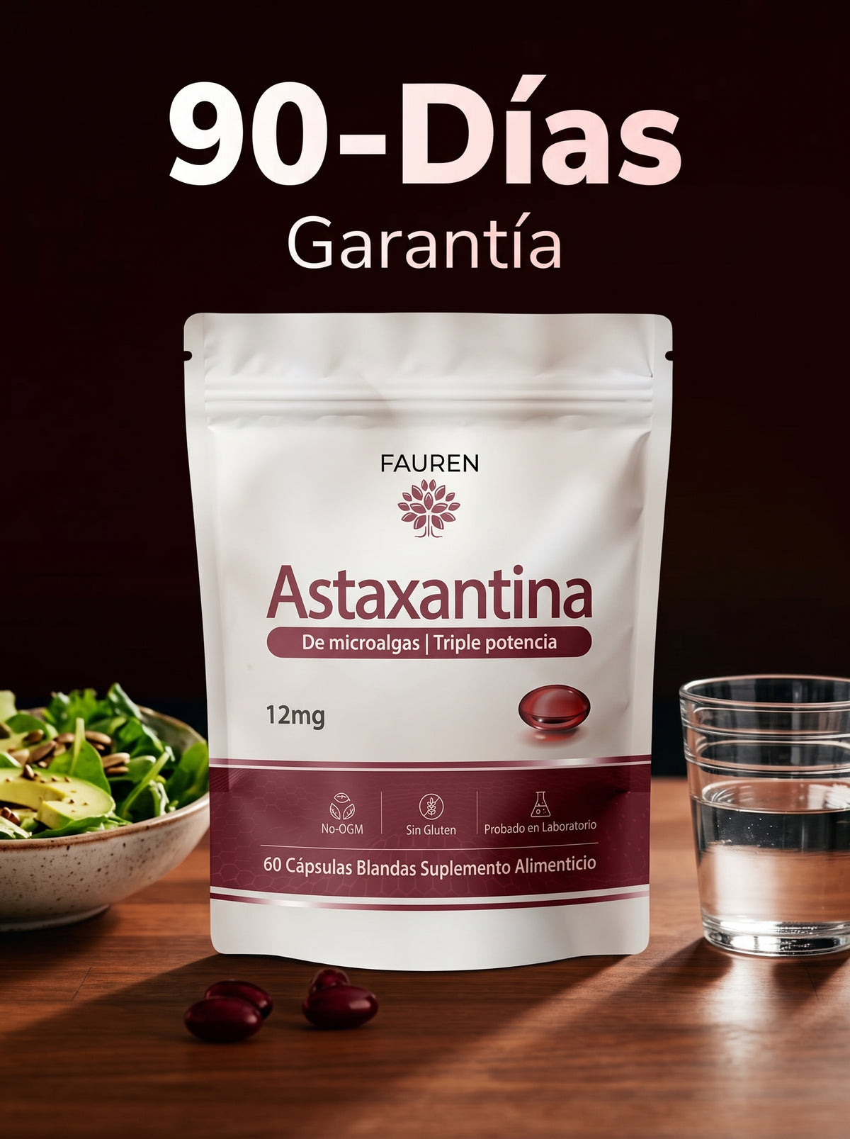Astaxanthin Fauren – El antioxidante natural para tu bienestar integral