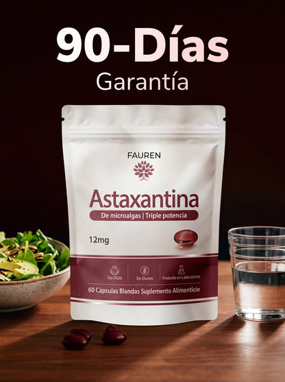 Astaxanthin Fauren – El antioxidante natural para tu bienestar integral
