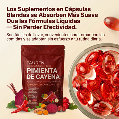 Cayenne Pepper Softgels Supplement